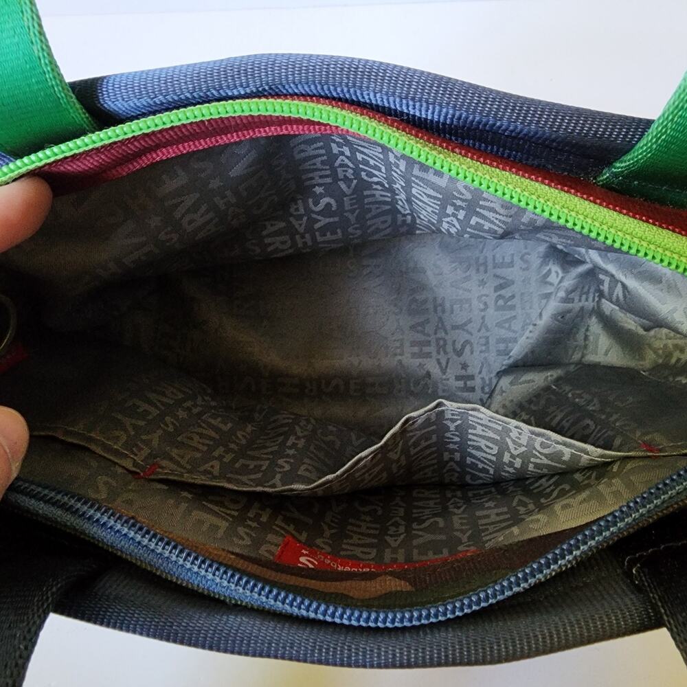 Harvey's Seatbelt Purse Original Paint by Numbers Multi-color Tote Bag Handbag - Picture 8 of 11
